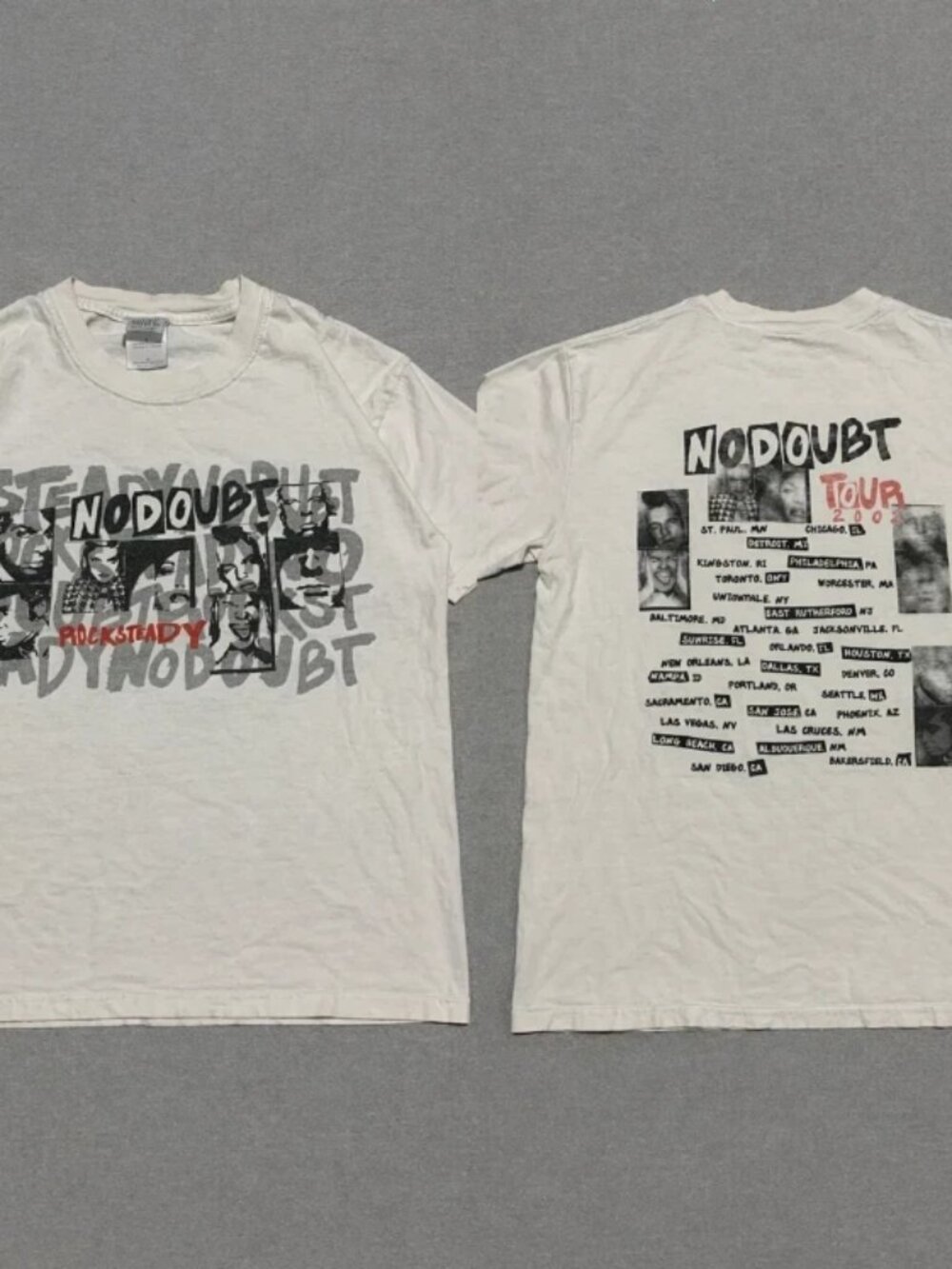 No Doubt Rock Steady Tour 2002 T-Shirt